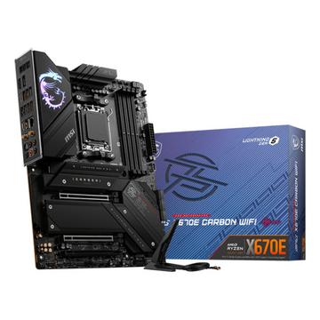 MPG X670E CARBON WIFI Motherboard AMD X670 Sockel AM5 ATX