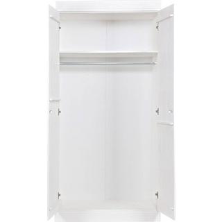 mutoni Kleiderschrank Connect 2-türig basic Kiefer FSC weiss  