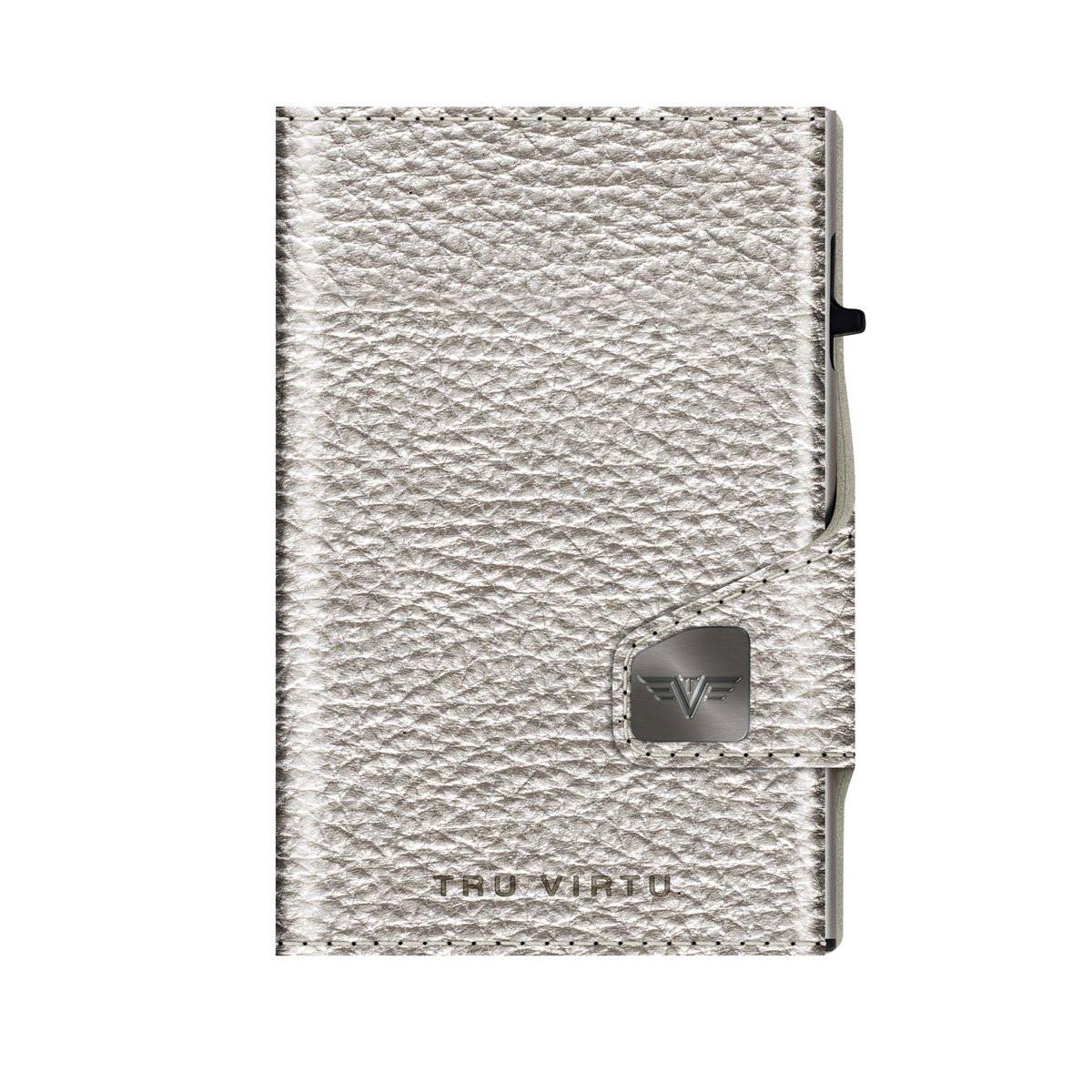 Tru Virtu  Wallet CLICK & slide argento Metallic, argento 