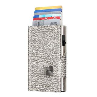 Tru Virtu Portefeuille Click & Slide Classic Argent Métallisé  