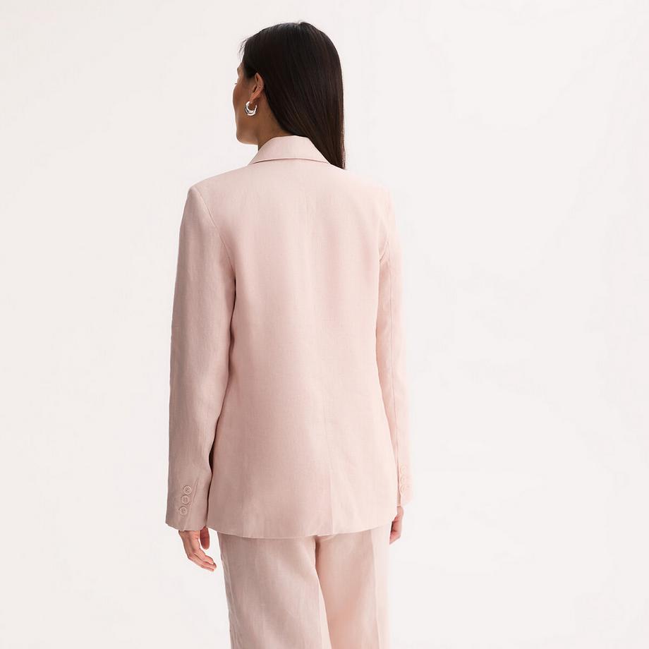 La Redoute Collections Blazer dritto in lino  