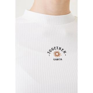 GARCIA  Mädchen Langarmshirt Together white 