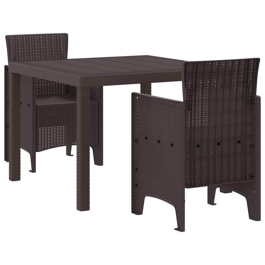 Set de repas de jardin polypropylène