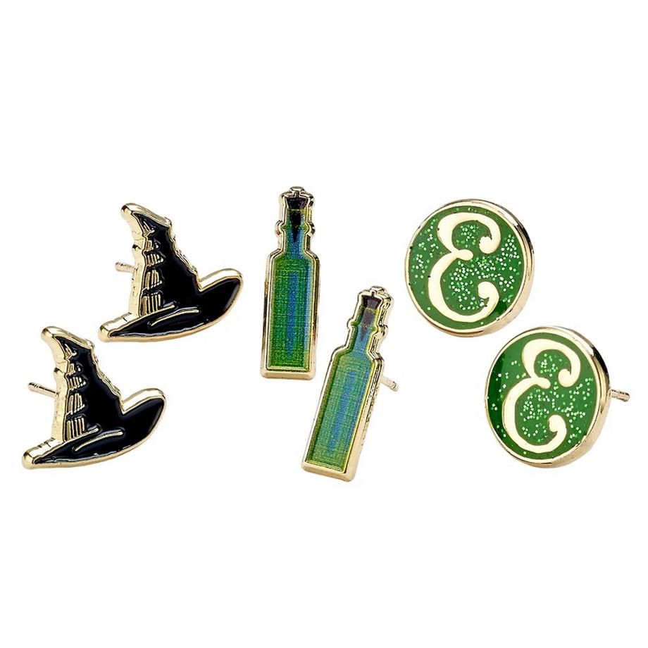 Wicked  Ohrstecker Set Metall 