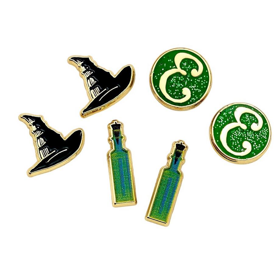 Wicked  Ohrstecker Set Metall 