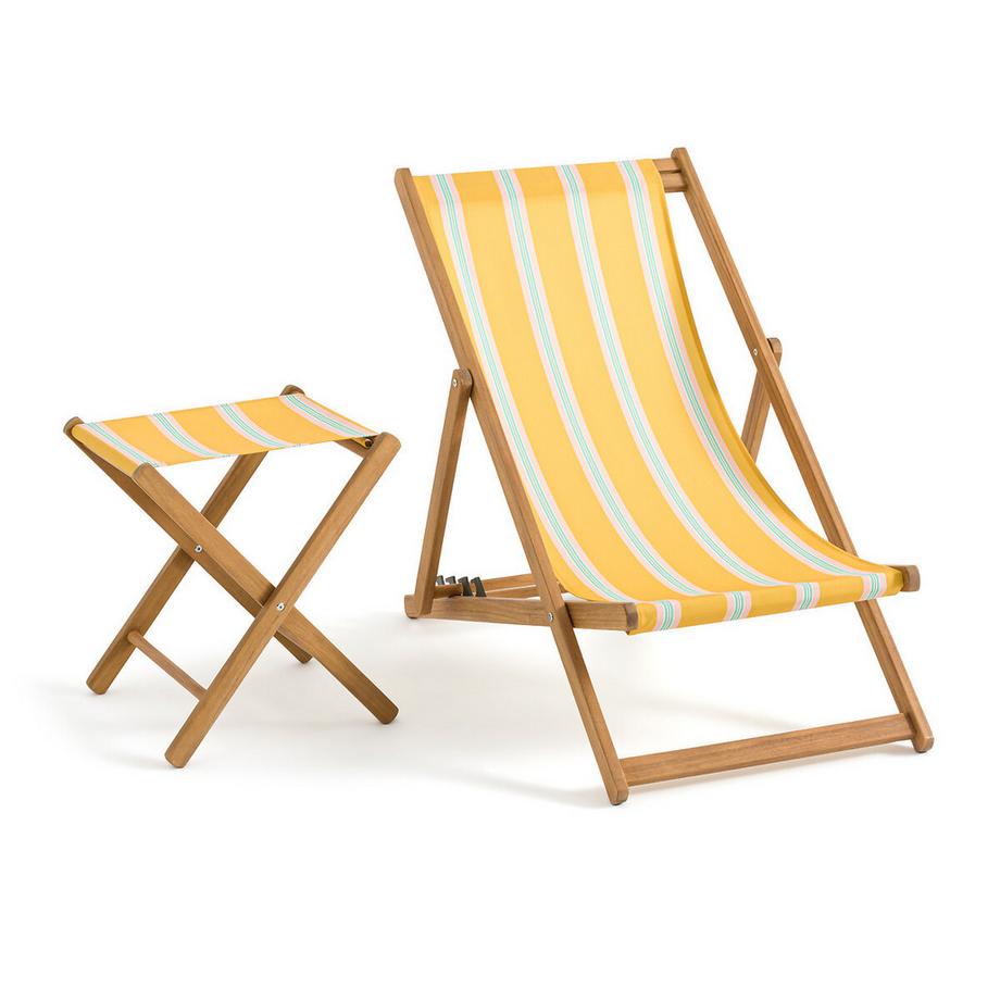 La Redoute Intérieurs Fauteuil producteur acacia et toile  