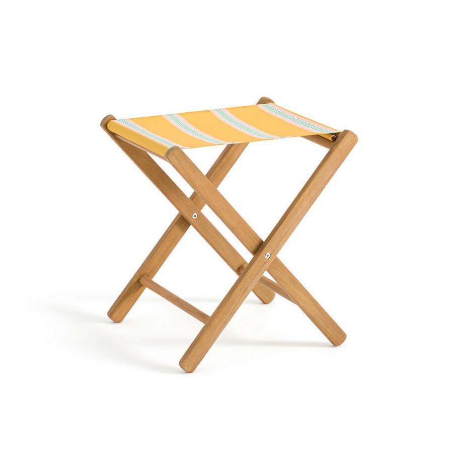 Fauteuil producteur acacia et toile