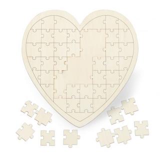 B2X  Hochzeitsgästebuch-Puzzle aus Holz 