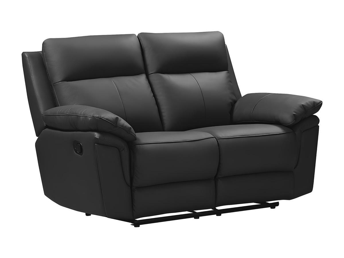 Vente-unique Relaxsofa 2Sitzer Büffelleder PAKITA  