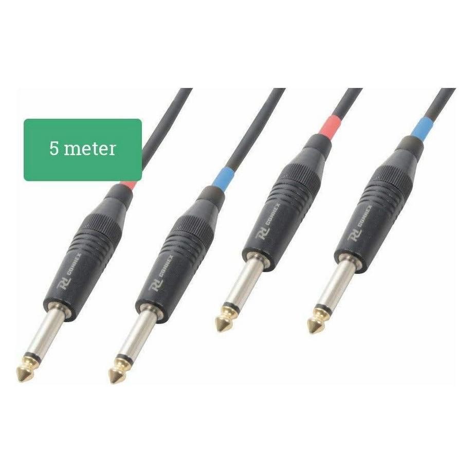 PD-Connex  CX72-5 Klinke 6,3mm, male - Klinke 6,3mm, male 5 m (0.01 m) 