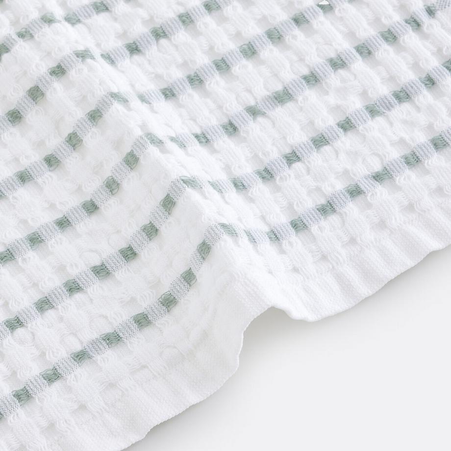 La Redoute Intérieurs Badetuch aus Baumwollwabenstoff  