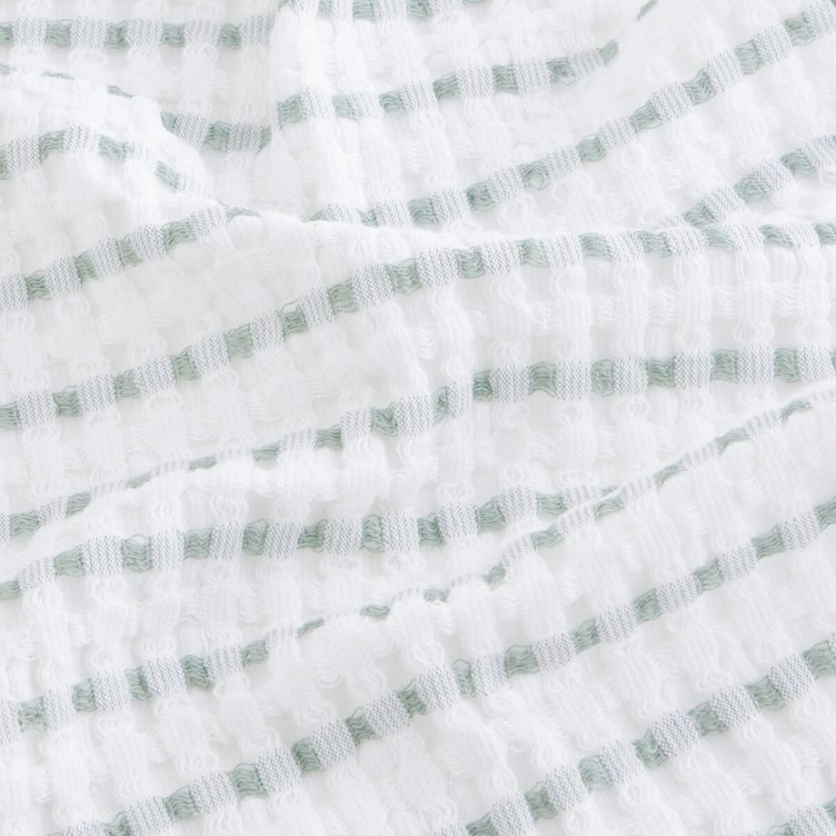 La Redoute Intérieurs Badetuch aus Baumwollwabenstoff  