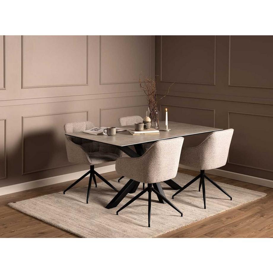 mutoni Poltrona Aaron beige (1 pezzo)  