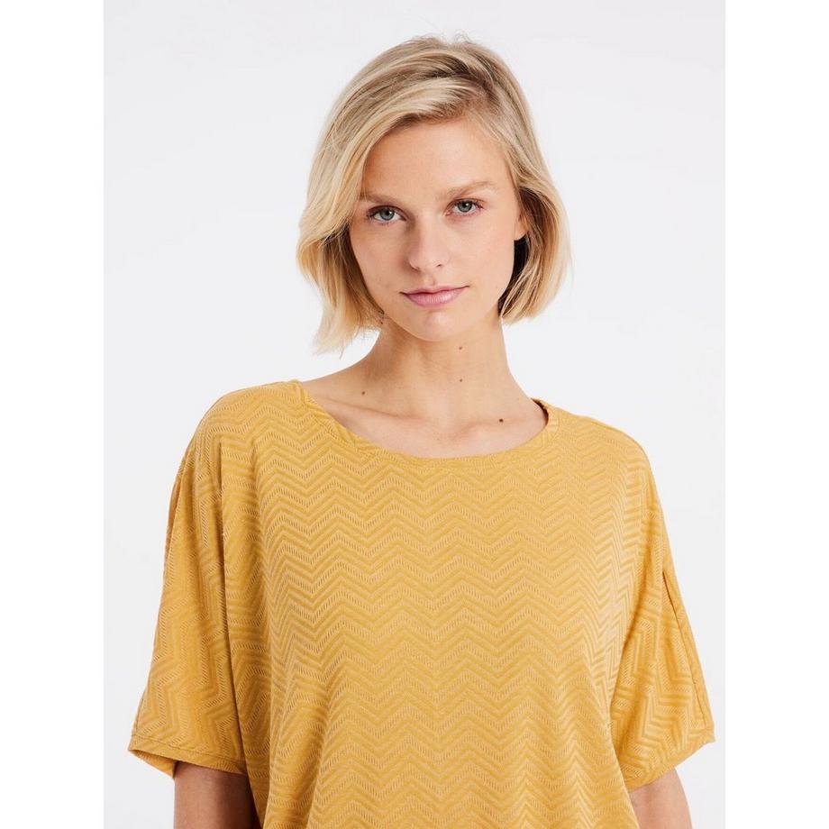 PROTEST Prtjaba Chevron Muster T-Shirt  