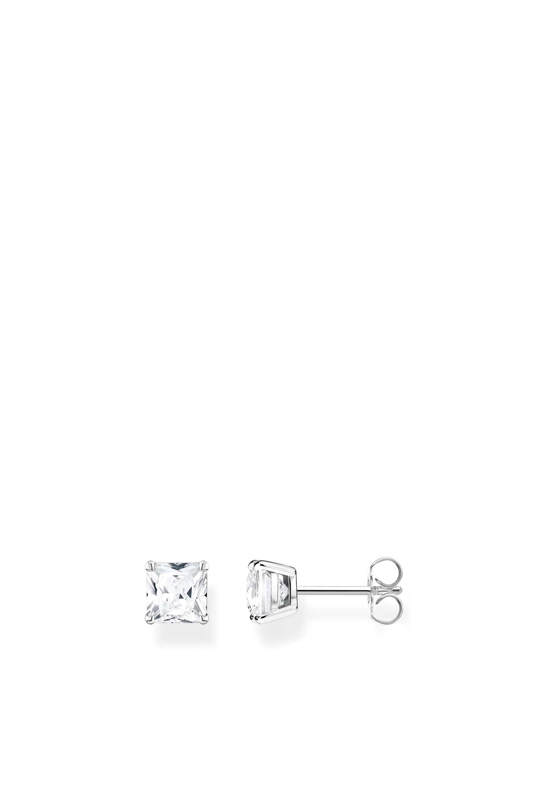 Thomas Sabo  Boucle d'Oreilles mit weißen Steinen Silber 