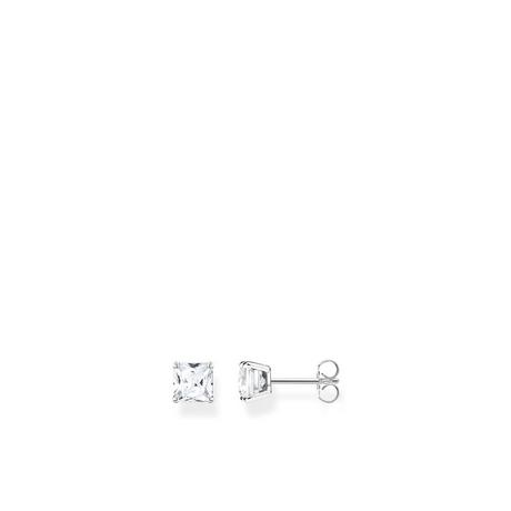 Thomas Sabo  Boucle d'Oreilles mit weißen Steinen Silber 