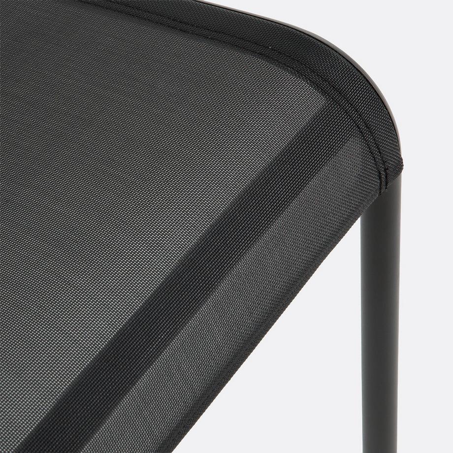 La Redoute Intérieurs Lot de 2 chaises de jardin en aluminium et textilène  