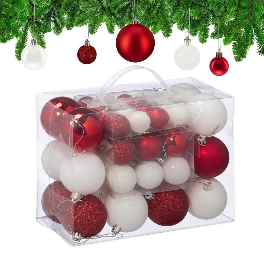 Ensemble de boules de Noël