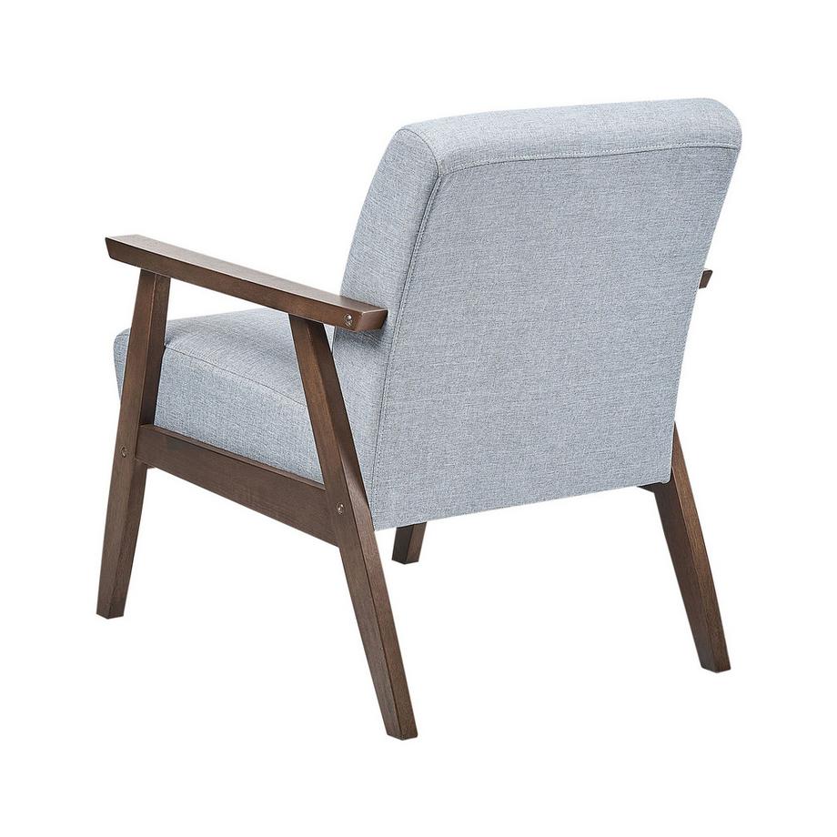 Beliani Fauteuil en Tissu Rétro ASNES  