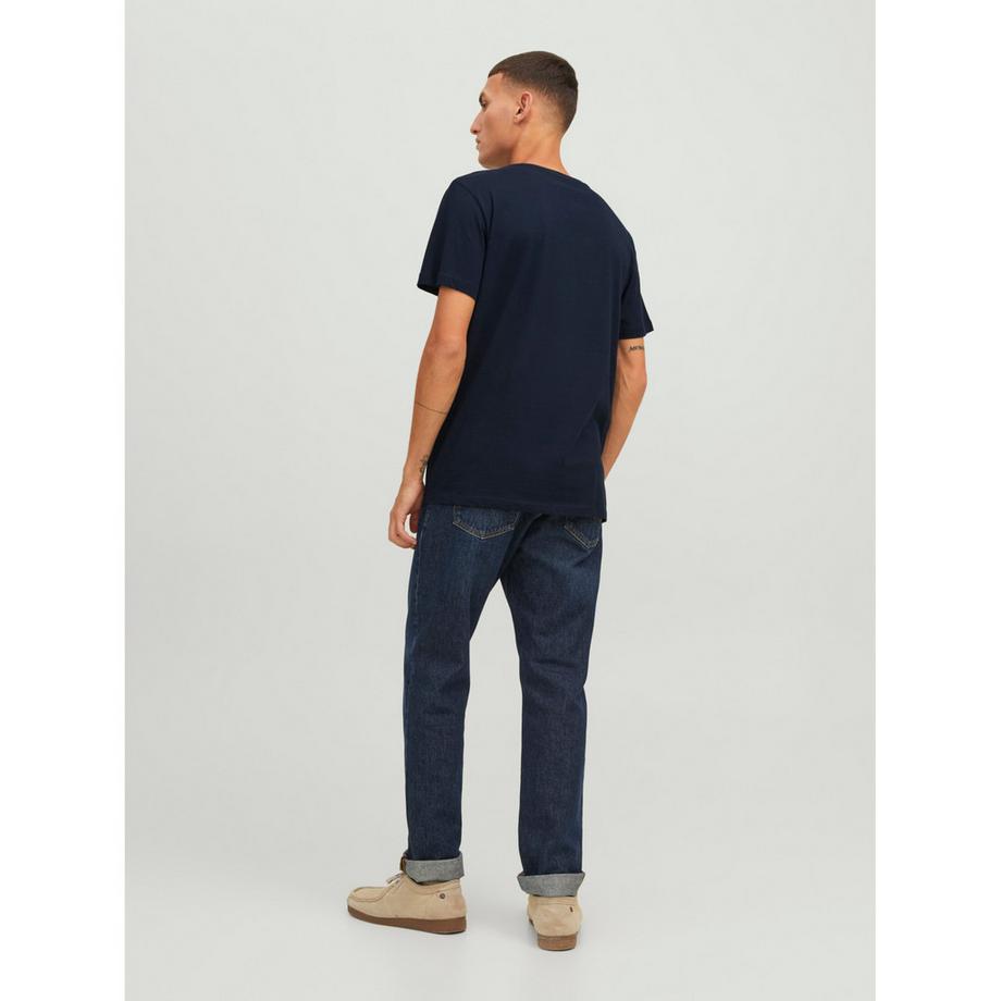 JACK & JONES T-Shirt mit Logo Print  
