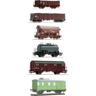 Roco  Lot de 6 trains de marchandises H0 de la DR 