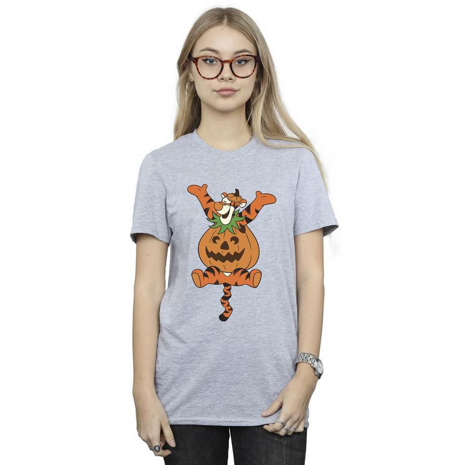 Winnie the Pooh Tigger Pumpkinhead Print T-Shirt  