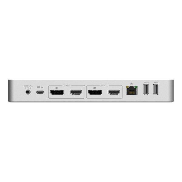 STARTECH.COM  Dock Universel USB-C & USB-A - Station d'Accueil Hybride à Double Écran 4K 60Hz HDMI & Displayport - Hub USB 3.1 Gen 1 - GbE - 60W Power Delivery - Windows, Mac & Chrome 