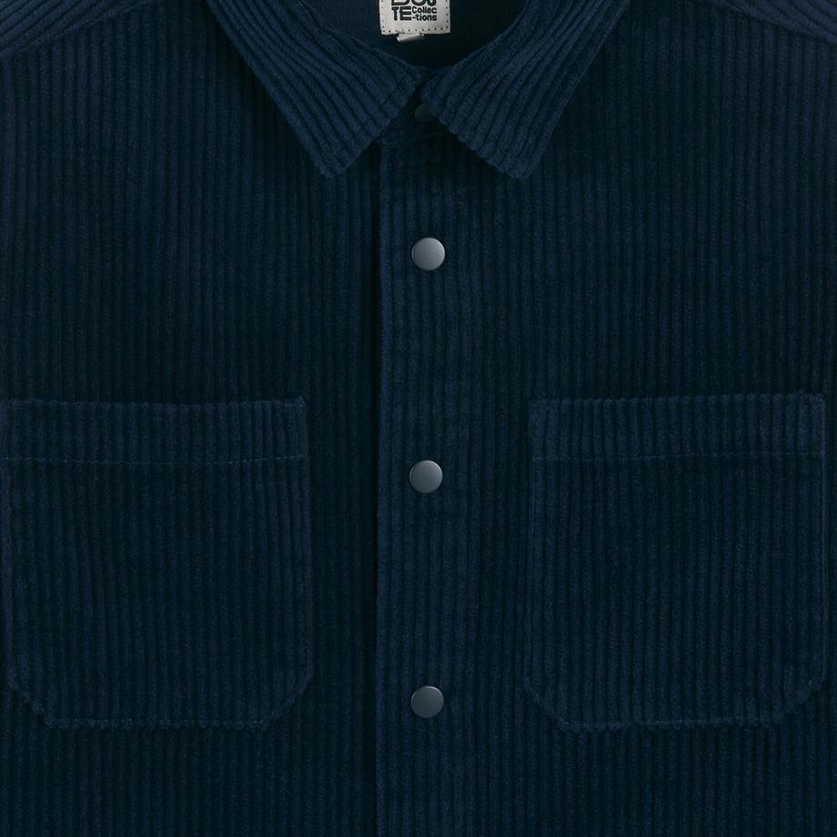 La Redoute Collections  Langärmeliges Überhemd aus Samt 