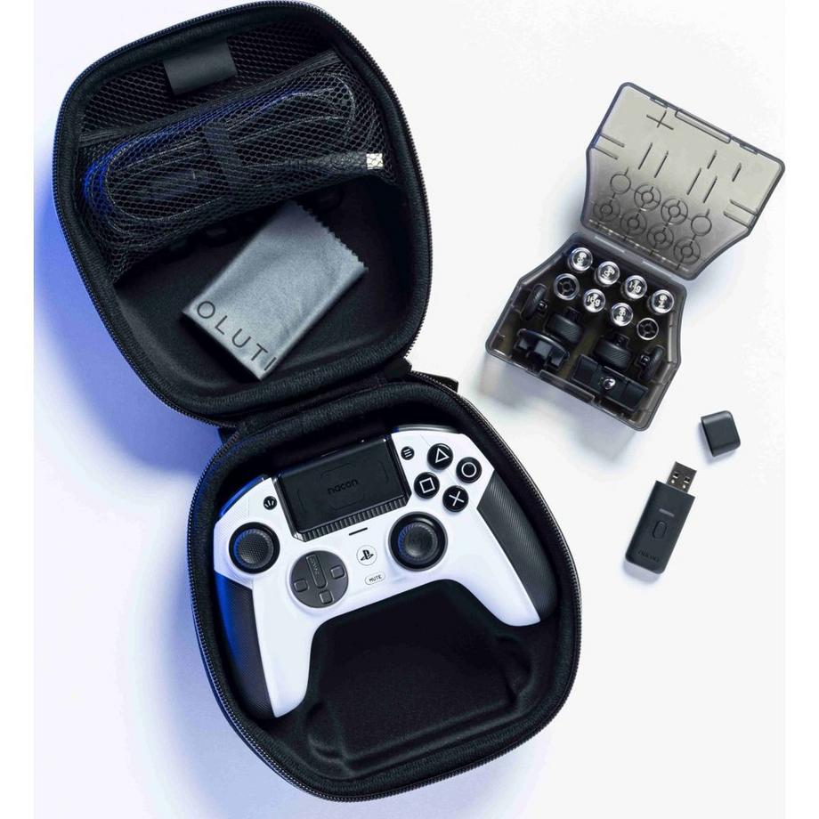 nacon  Revolution 5 Pro Nero, Bianco Bluetooth Gamepad PC, PlayStation 4, PlayStation 5 