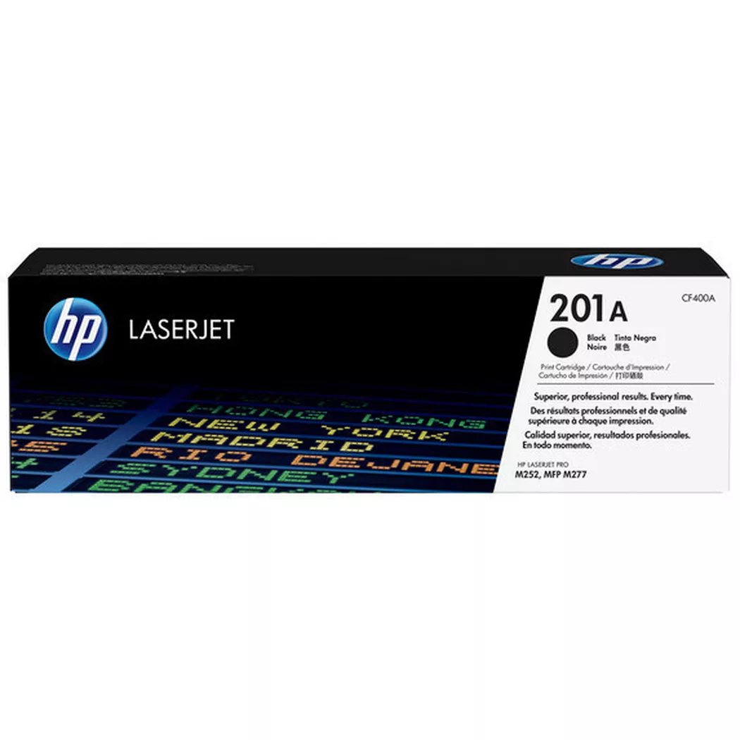 Hewlett-Packard – HP Toner-Modul 201A schwarz CF400A CLJ Pro M252/MFP277 1420 S., Schwarz, One Size