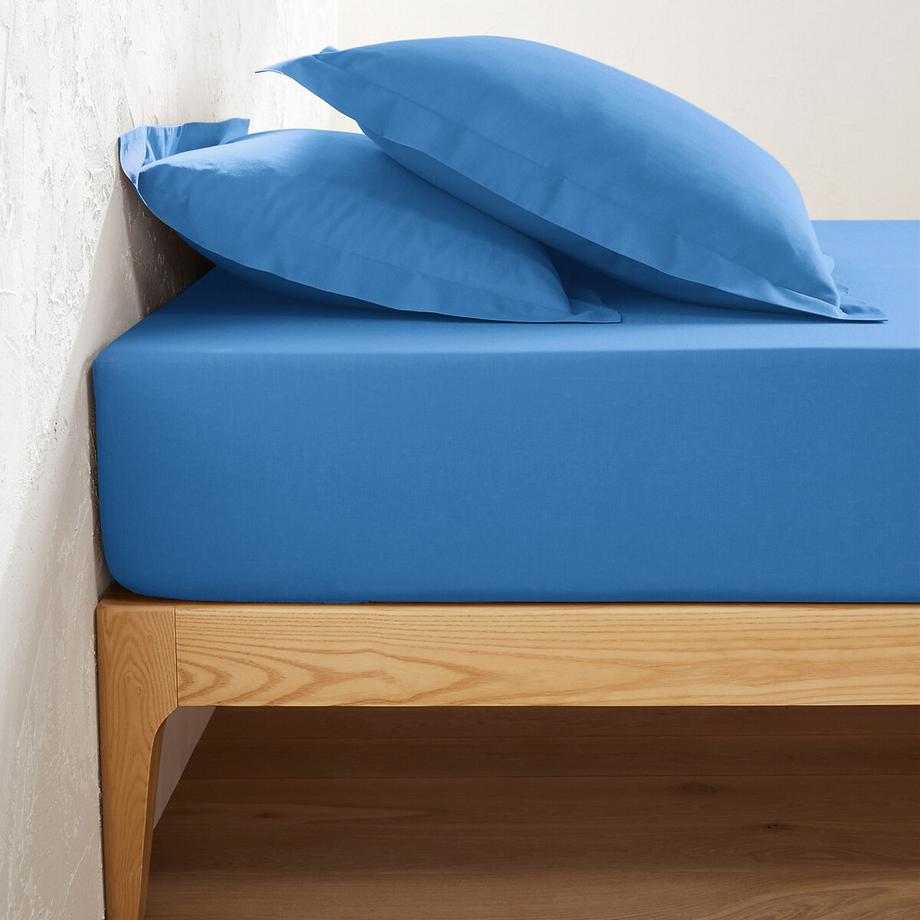 Drap housse en coton bonnet 25 cm