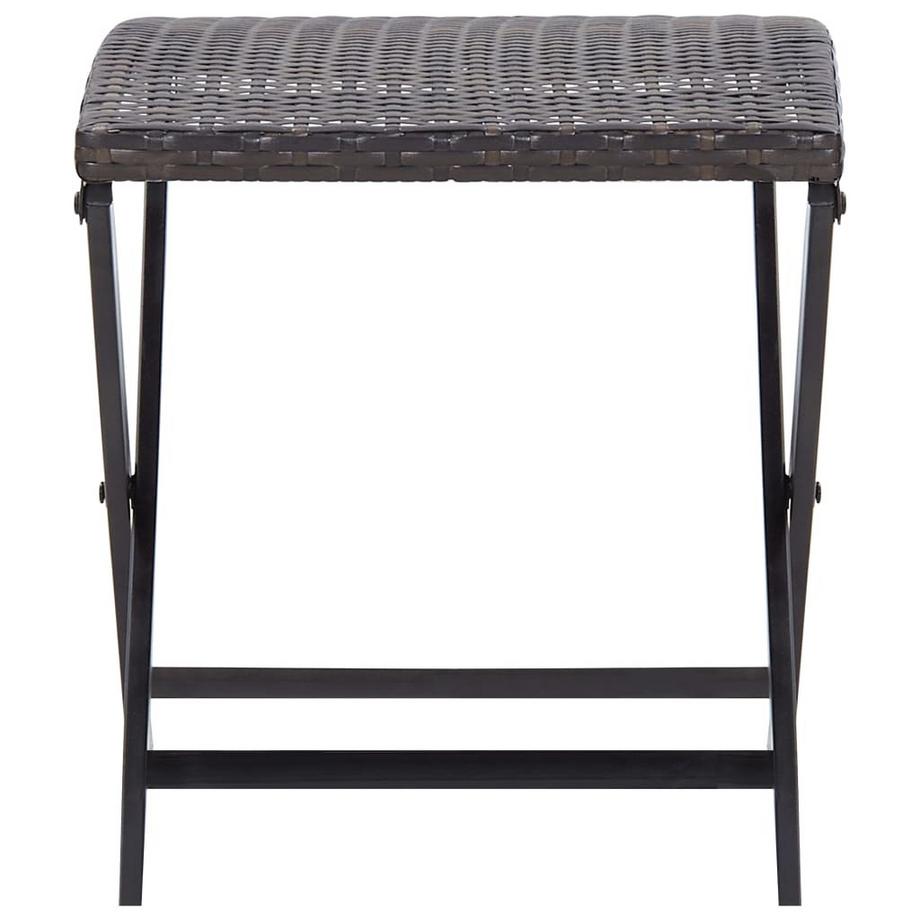 VidaXL  Tabouret rotin synthétique 