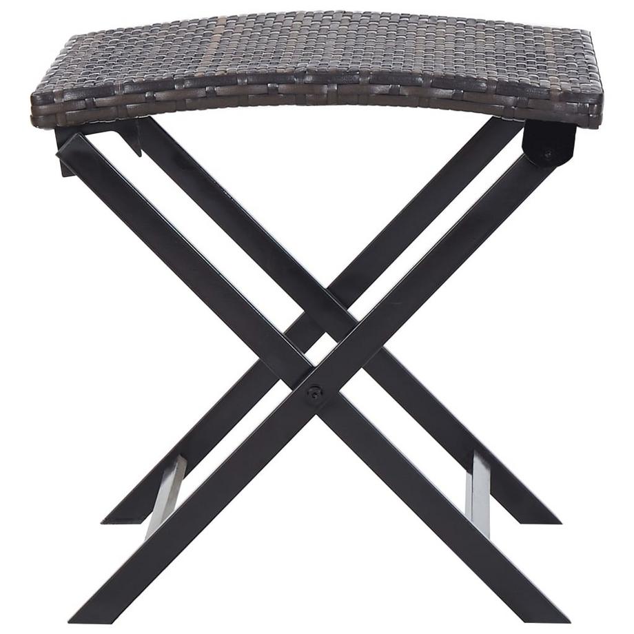 VidaXL  Tabouret rotin synthétique 