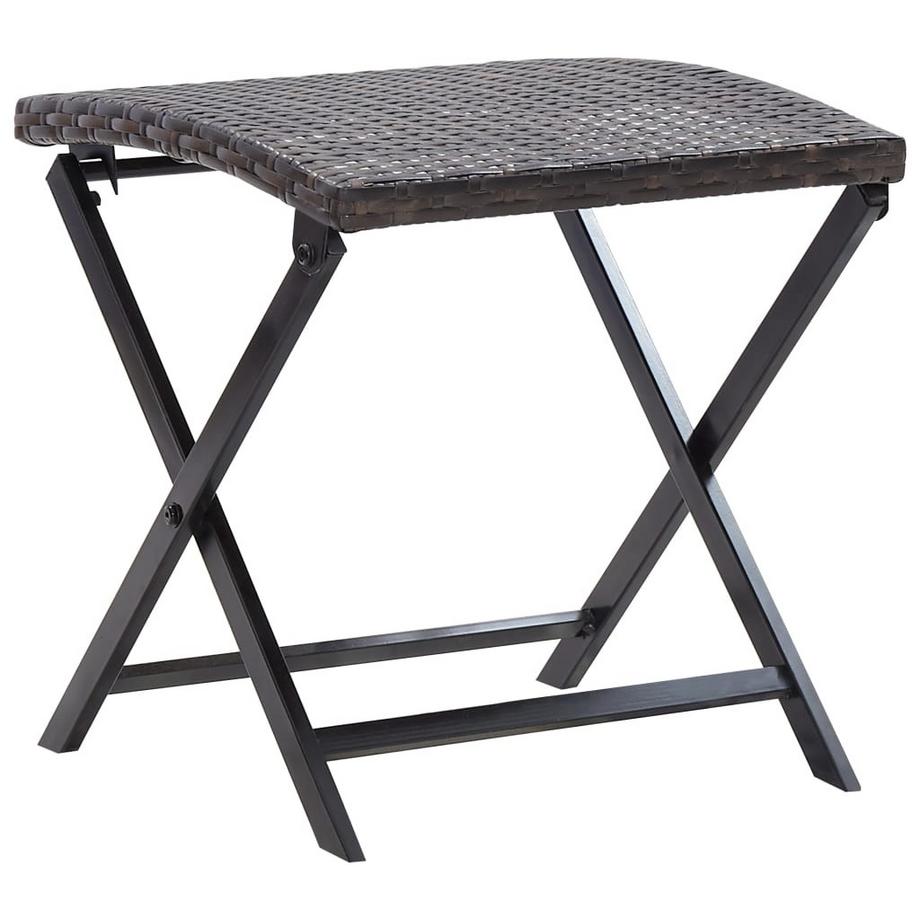 VidaXL  Tabouret rotin synthétique 