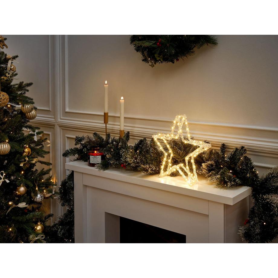 Beliani Decorazione per esterni en Acrilico Moderno SIMO  