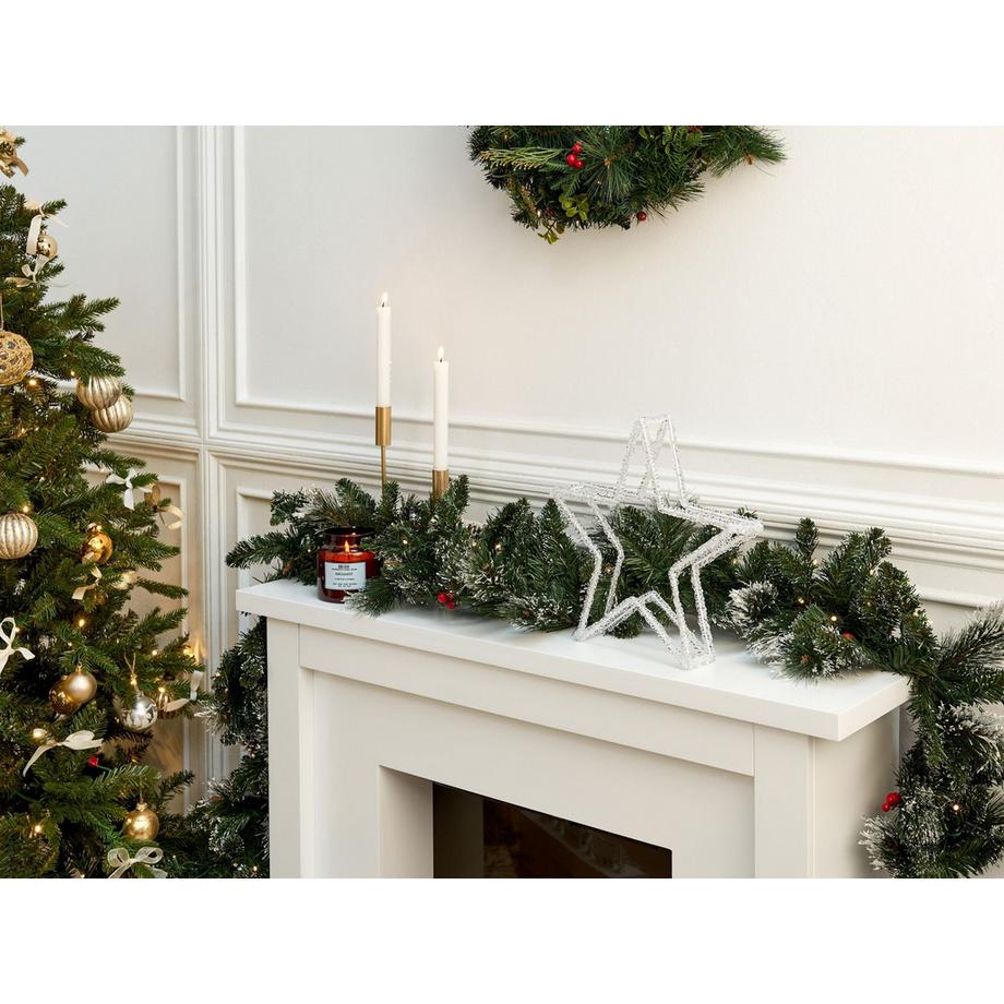 Beliani Decorazione per esterni en Acrilico Moderno SIMO  