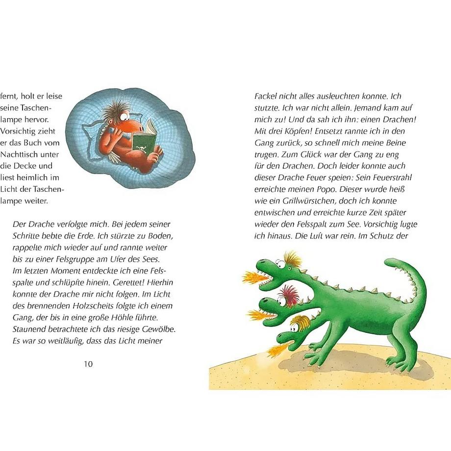 Der kleine Drache Kokosnuss - Aufregung in der Drachenschule Siegner, Ingo; Siegner, Ingo (Illustrationen) Gebundene Ausgabe 