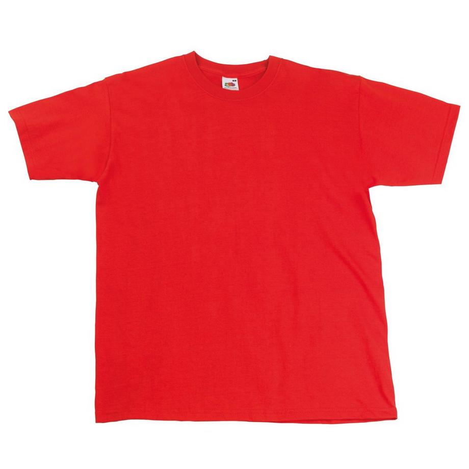 Fruit of the Loom Super Premium Kurzarm T-Shirt  