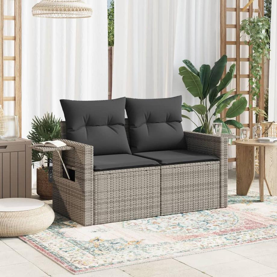 VidaXL Gartensofa poly-rattan  