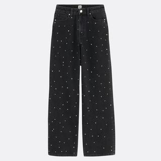 La Redoute Collections Jean large avec Strass  