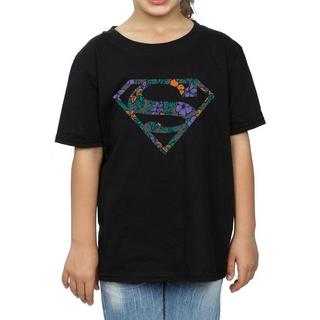 DC COMICS  Superman Floral Logo 1 TShirt 