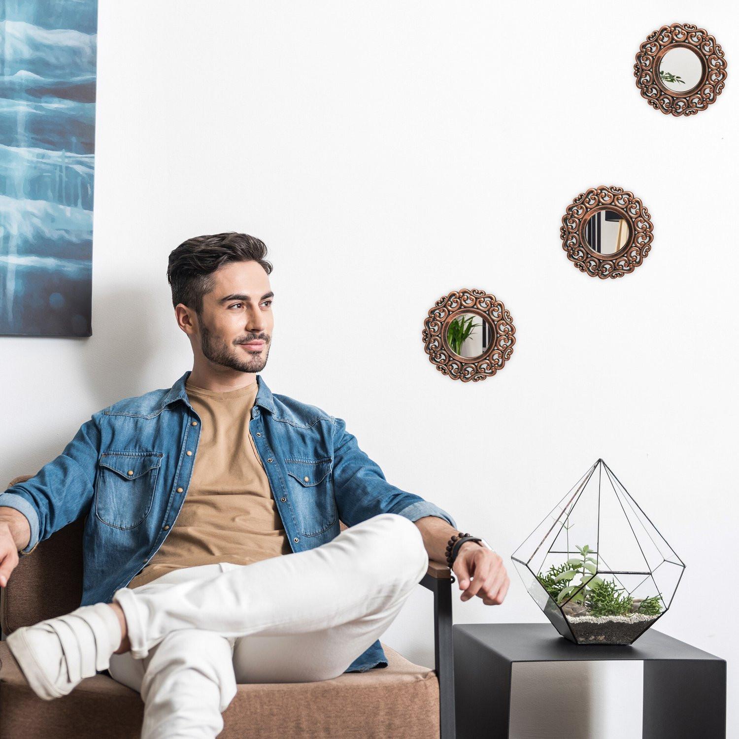 B2X Spiegel 3er Set Barock  