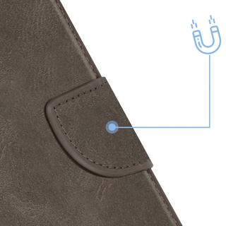 Avizar  Klapphülle Honor Magic 6 Lite 5G Grau 