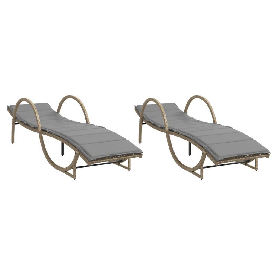 lettino Polirattan