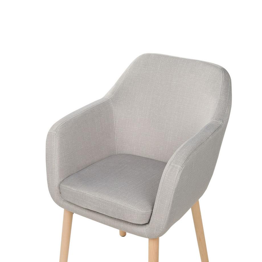 Beliani Chaise de salle à manger en Velours Traditionnel YORKVILLE II  