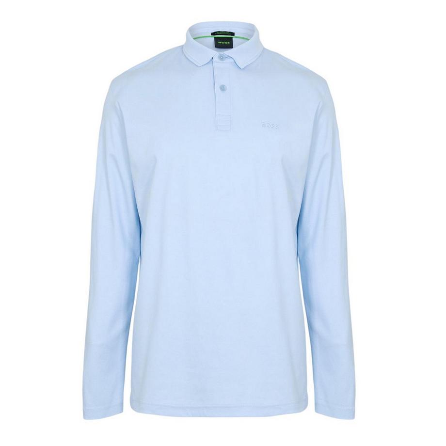Pirol Maglietta Polo Logo Manica Lunga