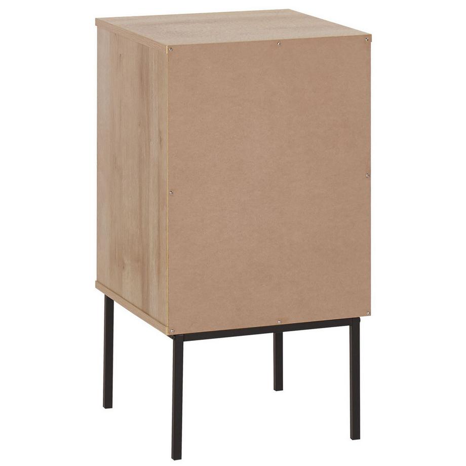 Beliani Comodino en Pannello di fibre (LDF) Rustico PASCO  