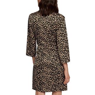 BOSS Denot Animal Print Minikleid  