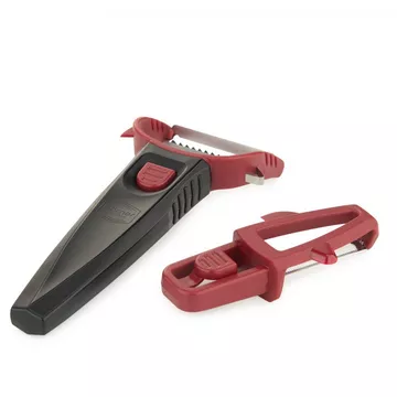 Lot de 3 multi éplucheurs rouge