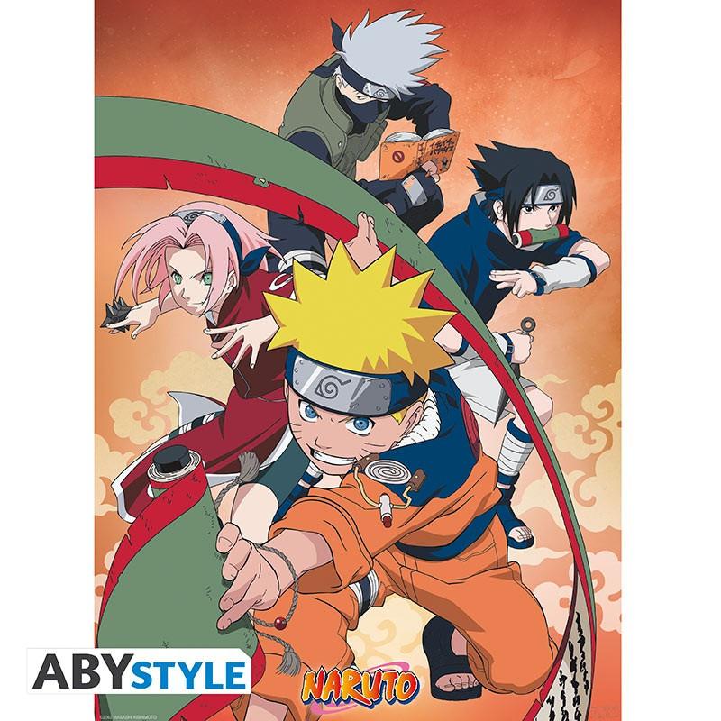 Abystyle  Poster - Packung mit 2 - Naruto - Equipe 7 